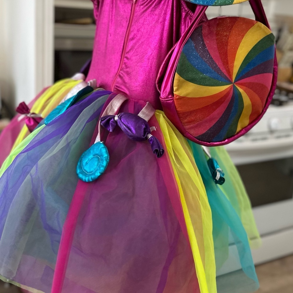 Chasing FireFlies Wishcraft Candy Fairy Halloween Costume & Accessories - Picture 7 of 14